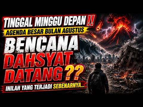 MERINDING‼️AGENDA BESAR BULAN AGUSTUS BENCANA DAHSYAT DATANG❓SIAPKAN DIRI KALIAN YANG TERJADI...