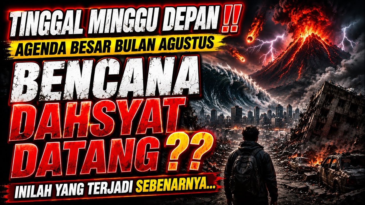 MERINDING‼️AGENDA BESAR BULAN AGUSTUS BENCANA DAHSYAT DATANG❓SIAPKAN DIRI KALIAN YANG TERJADI...