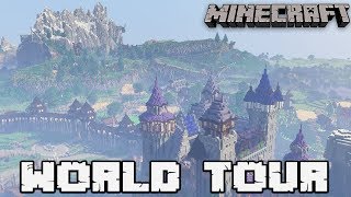 Building with fWhip : WORLD TOUR + DOWNLOAD #175 MINECRAFT 1.13.2 Let's Play Survival