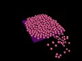 3DS Max Reactor; falling spheres (not so good)