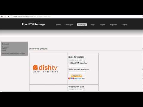 how to locate v.c number in dish tv