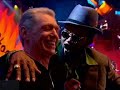 prince buster with graham mcpherson aka suggs from madness and georgy fame (clive 
powell), an uk r&b artist