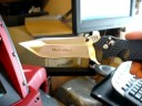 SOG Vulcan Tanto VL-03 Knife - Laser Engraving Demo