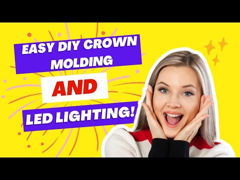 lighting - See how to install indirect lighting in crown molding Visit our website http://www.creativecrown.com Retailers/Distributors are needed! We are the first to m...