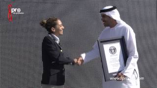 The Longest Awareness Ribbon Chain by Seha Guinness world Records