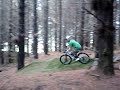 Mountain Biking at Woodhill, NZ