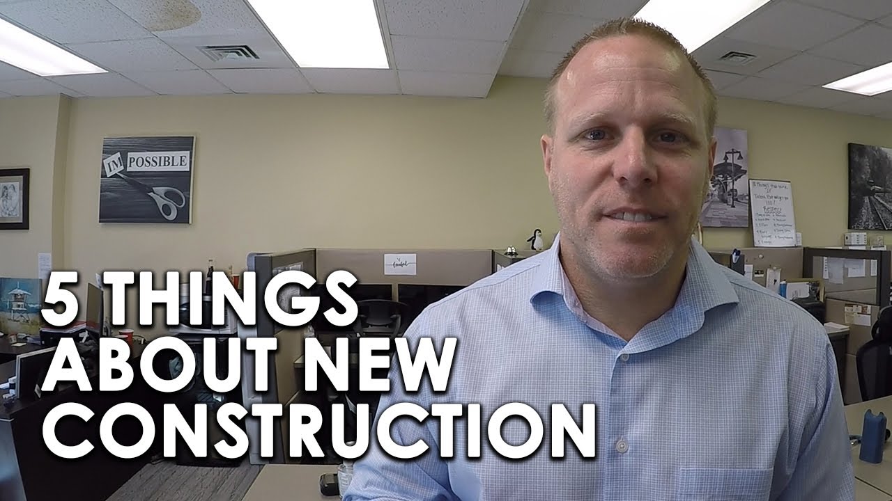 The 5 Things You Should Know About New Construction Homes