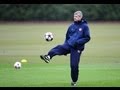 Arsene Wenger shows off more amazing skills