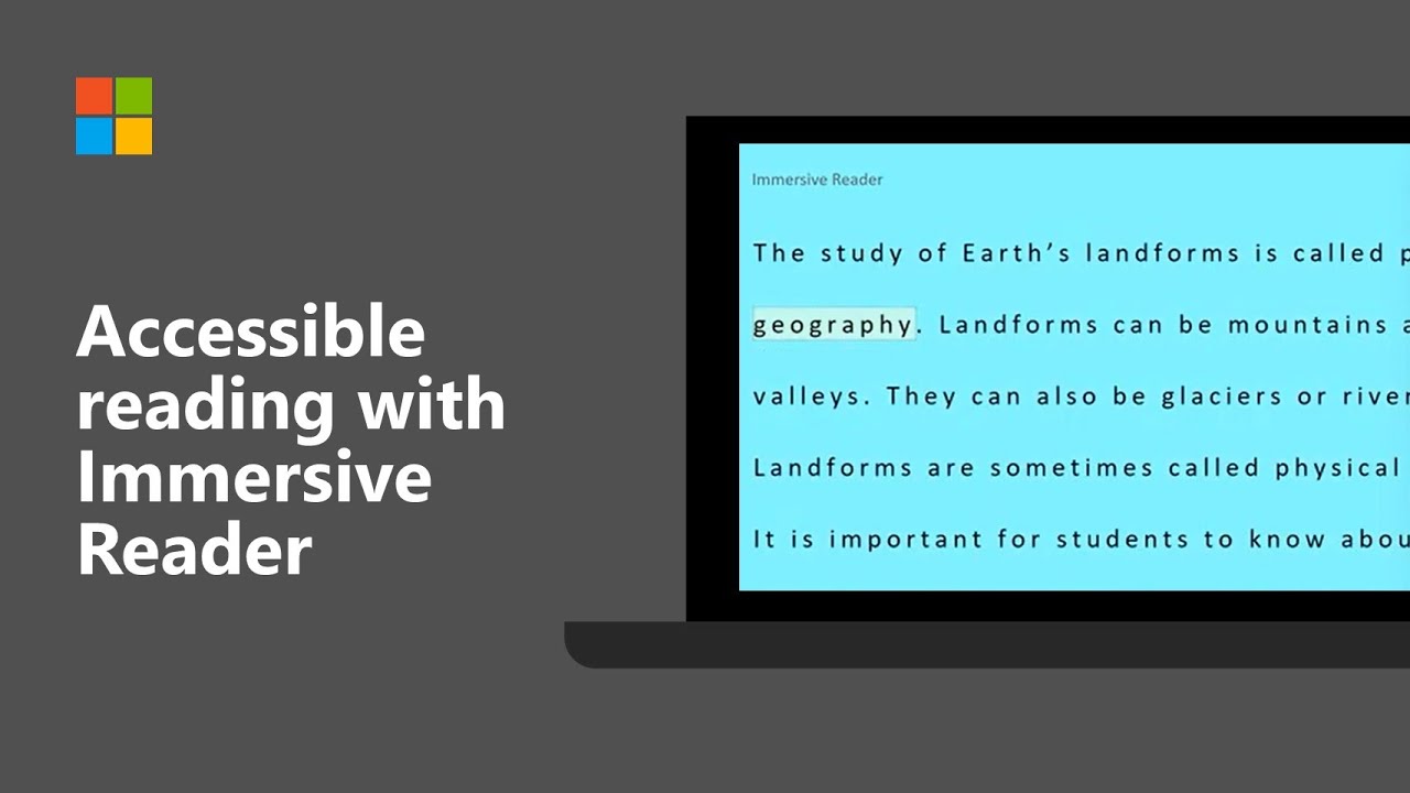 Immersive Reader The Stour Academy Trust