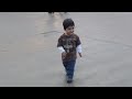 Leo Meandering Through Disneyland