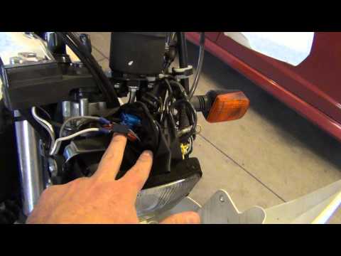 Install GPS 12-Volt Keyed Power on Motorcycle, Suzuki DR650