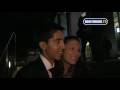 Dev Patel and Freida Pinto After Golden Globe Awards