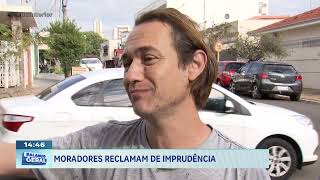 Vila Universitária em Bauru: moradores reclamam de imprudência