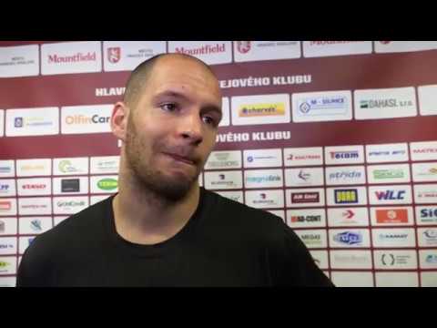 Mislav Rosandič po utkání Mountfield HK – Rytíři Kladno 2:1p