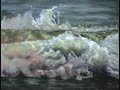 Pastel demo of Seascape Painting with Music