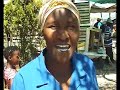 Brenda sings in a Township of Cape Town, African Footage (3)