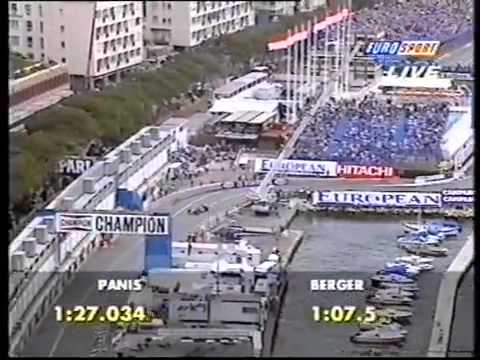Ferrari Service – Angelo Zucchi Motorsports Presents Berger sliding his Ferrari at Monaco1995
