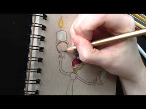 how to draw lumiere