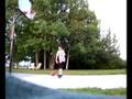 !st time trying to play b-ball on a ripstick