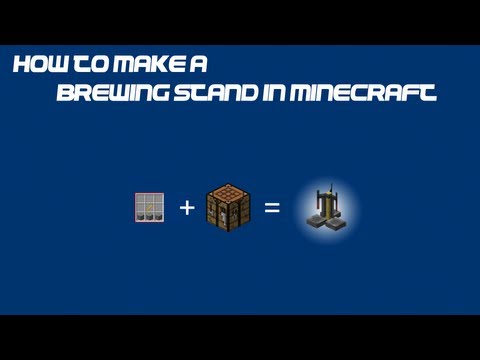 how to brewing stand minecraft