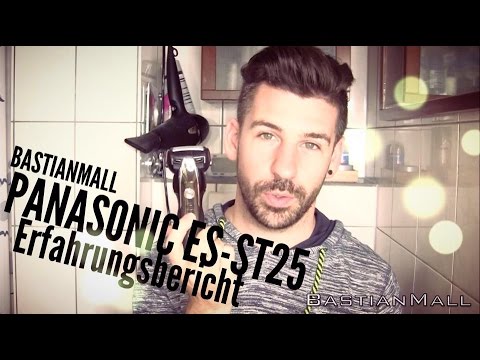 Panasonic ES-ST25 Mein Fazit | Nass & Trockenrasierer | #BastianMall