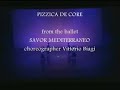 PIZZICA DE CORE Vittorio Biagi ballet Savor Mediterraneo
