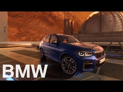 BMW X3. On a 360°mission to Mars. A virtual test drive.