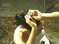 Nika.. long hair.. ponytails, knots, twists.....