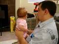 Delaney welcomes Papa home