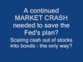 Only a MARKET CRASH can save the Fed's plan?