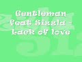 Gentleman feat Sizzla - Lack of love
