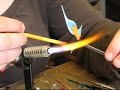 The butterfly is made of italian softglass. magic-glassart.blogspot.com