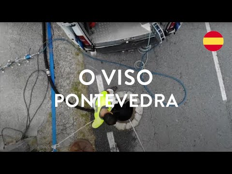 GRUPO CANALIS rehabilita colectores en O Viso (Pontevedra)