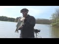 Bass battle south of Lorain, Ohio at Findley Lake