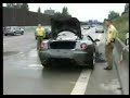 Burned Ferrari 599 GTB Fiorano