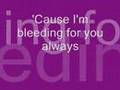 Vanished Chemical Reaction Video and Lyrics