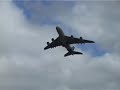 Airbus A380 Take Off at Melbourne Airport