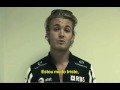 Nico Rosberg lost his helmet