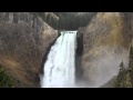 Lower Yellowstone Falls from the North Rim Trail