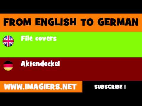 DEUTSCH   ENGLISCH  = Aktendeckel