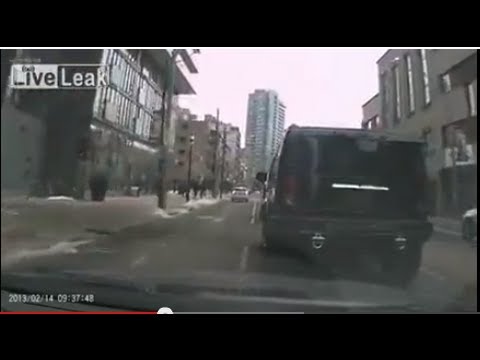 Hummer vs Cop! Toronto Road Rage