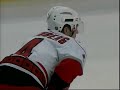 Dennis Seidenberg hits Patrice Bergeron. Dennis Seidenberg hits Patrice Bergeron.