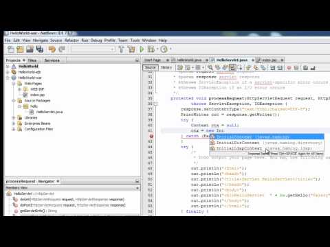 how to set jndi properties in eclipse