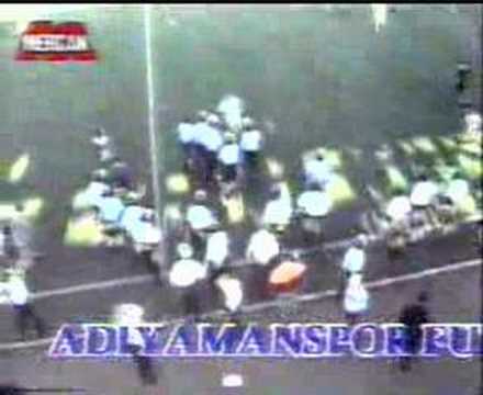 Adiyamanspor-Malatyaspor Olayli Kavgali Mac-- AdiyamanLi02
