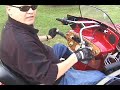 Quadriplegic transfers onto a customized trike