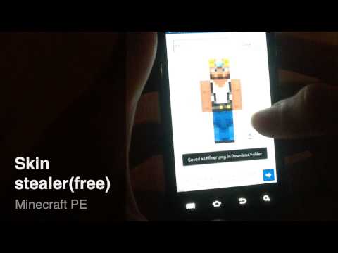 how to apply skins in minecraft pe