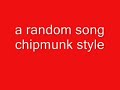 DJ rock (chipmunk style)