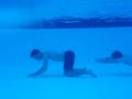 Olympic butt swimming