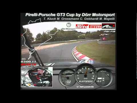Nürburgring - Mitfahrt bei der schnellsten Runde am 24h-Rennen am Nürburgring im Pirelli-Porsche 911 GT3 Cup by Dörr Motorsport.