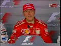 2006 Monza Post Race Conference/Michal announced retirement